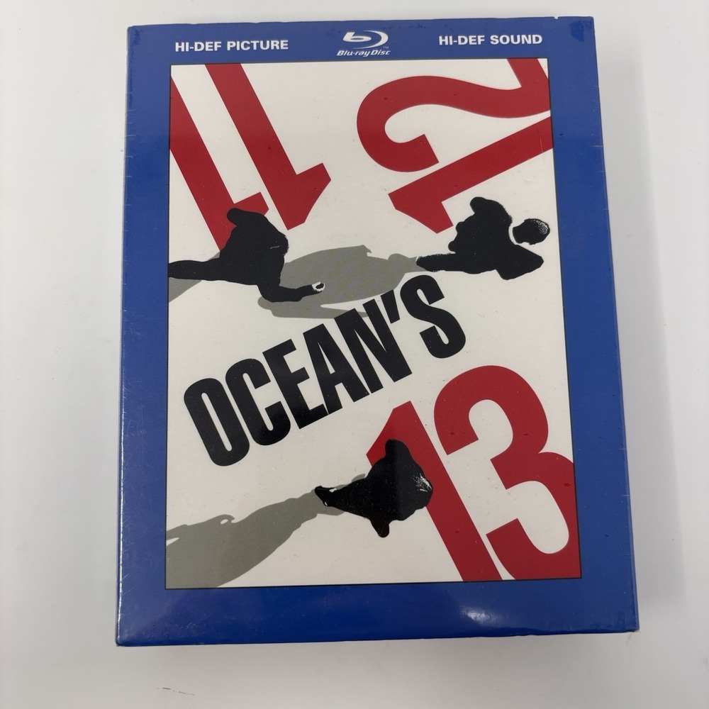 Ocean's Trilogy 11 12 13 Eleven Twelve Thirteen Bluray Collection Box Set SEALED